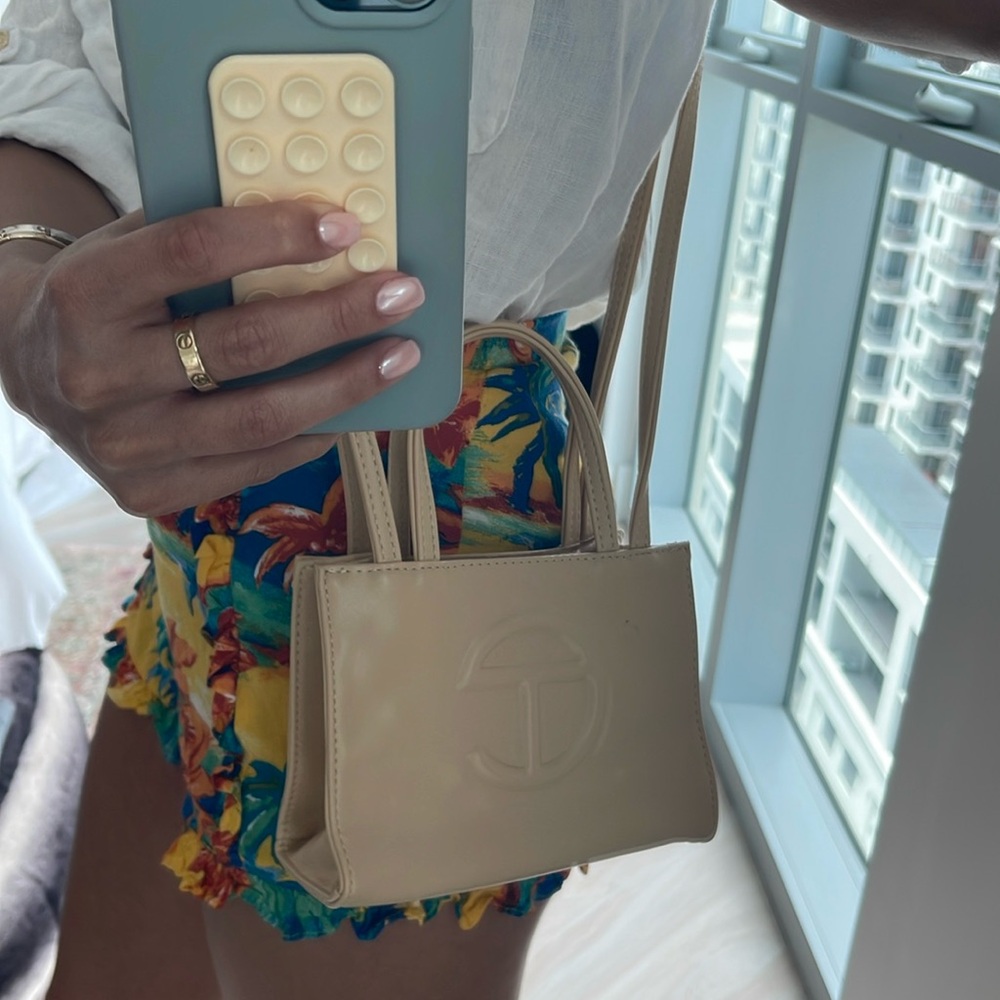 Tan bag
